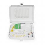 12F FTTH Fiber Optic Distribution Box For Indoor Outdoor Wall Mount for sale