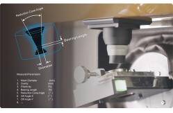 China Drawing Die Geometry Measuring System Multi Axis Laser Micrometer supplier