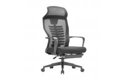 China Modern Executive Mesh Office Chair with Fixed Headrest and High Back supplier