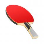 China Double Reverse Rubber Paddle And Carbon Fiber Table Tennis Rackets With Blade Material for sale
