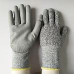 Custom Knitted Cleanroom Gloves Anti Skid Cut Resistant Working Hand Gloves