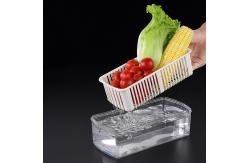 China Blue Vegetable Mandoline Chopper Slicer Shredder Household Kitchen Tools supplier