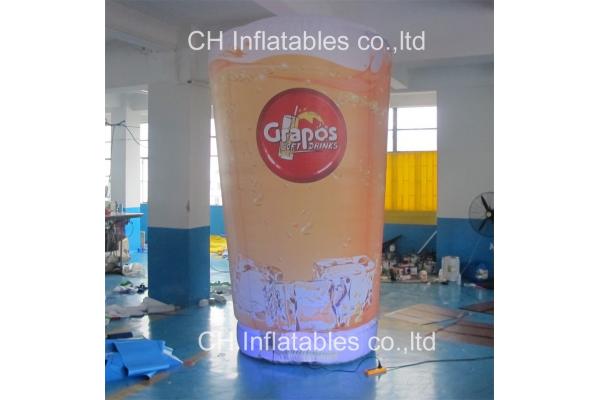 Inflatable advertising giant starbucks cup for sale