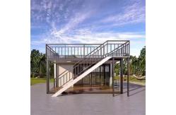 China Prefab 40ft Modular Prefabricated Shipping Container Homes With Aluminum Windows supplier