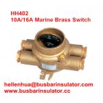 10A/16A marine Accessories brass HH402 1133/2D connectors Water Resistant switch IP56 for sale