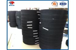 China Durable Black Nylon Hook And Loop Fastener Tape Used in Garment Apparel Industries supplier