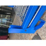 Welded Blue Wire Container Storage Cages Sturdy Wire Mesh Stillage