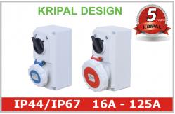 China IP67 Weatherproof Industrial Interlocked Switch Socket Outlet for Plug supplier