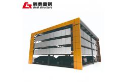 China High Strength Steel Parking Garage Customized Metal Parking Structures supplier