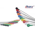 10 Leads Din 1.5 AHA Holter Recorder ECG Cable Leadwire 1m for sale