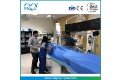 China Customized Angiography Drape Pack SMS PP PE Viscose Material supplier