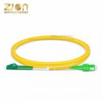 LC APC To SC APC Duplex G.652.D Single Mode PVC 2m Length for sale