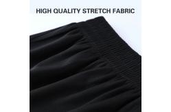 China Moisture Wicking Custom Football Uniforms Breathable Fabrics Black And White Jersey supplier