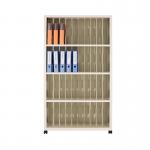 W922*D312*H1762mm Metal Storage Rack Mobile File Rack With Wheel Non Rusting for sale