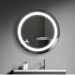 Compact Bathroom Mirror With Lights Corrosion Protection Adjustable Lighting for sale