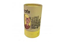 China Crayon Gift Cardboard Round Box With Lids Window supplier