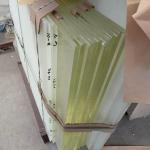 1200*1000 1.6mm Lead Glass Radiation Shielding For X Ray Room Medical Office Building for sale