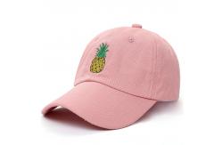 China Custom New Style 6 Panel Unstructured Curved Embroidery Dad Hat Sports Cap supplier