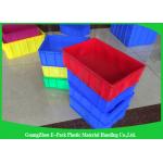 Industrial Euro Plastic Storage Boxes , Customized Heavy Duty Plastic Storage Crates