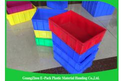 China Industrial Euro Plastic Storage Boxes , Customized Heavy Duty Plastic Storage Crates supplier