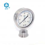 60kPa 3mm Dia Digital Gas Pressure Gauge Sanitary Diaphragm AFK for sale