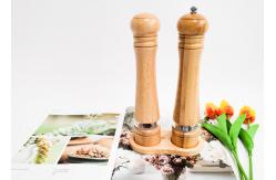 China Salt And Pepper Wood Grinder Set Ceramic Grinding Mechanism supplier