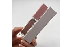 China Transparent Lip Gloss Container Customized Logo Screen Printing Lip Gloss Tube supplier