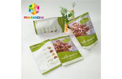 China Matte Finished Aluminum Foil Stand Up Pouch Edible Fruit Jerky Packaging Custom Printing supplier