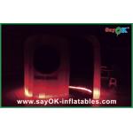 Wedding Photo Booth Hire Color Change Inflatable LED Photo Booth With Remote Control L3*W2*H2.3M for sale