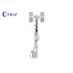 RS485 6M Mobile Aluminum Telescoping Mast 4*120W CREE Lamp for sale