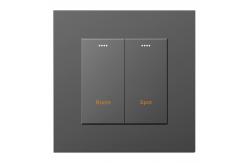 China Smart Laffey KNX Wall Switch , 24V Smart Light Switch for Living Room supplier