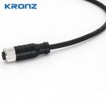 M12 Female Connector IP67 3-pin 2 Meter Pre-assembled Cable PVC Sensor Connector for sale