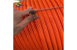 China PP Material Polyester Combination Rope with Monofilament Design supplier