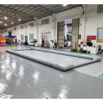Custom Backyard Sport Game Inflatable Skimboard Pool PVC Skimboard Pool Inflatables Play Track For Sale for sale
