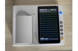 China Hospital medical instruments large screen diagnostic ecg machine supplier
