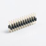 Dual Row Board To Board Connector 2.54mm Pitch 2 pin 20 pin 80 pin Straight PCB for sale