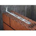 Light Type Steel Galvanised Expanded Metal Lathing 225mm X 20m For Reinforcing for sale