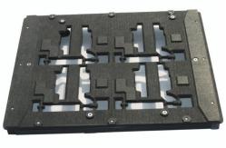 China 1.9g/Cm3 Wave Soldering Pallet Flux Resistant Reflow Pallet supplier