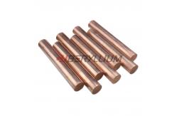 China TF00 C17500 Beryllium Copper alloy Round Bars Thermal Conductivity High supplier