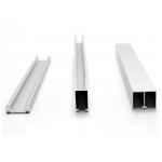6000 Series Customized Wardrobe Aluminium Profile , Sliding Door Track Profile for sale