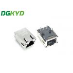 Single Port 100M Integrated Transformer Ethernet Filter With 12Pin RJ45 Network Interface for sale