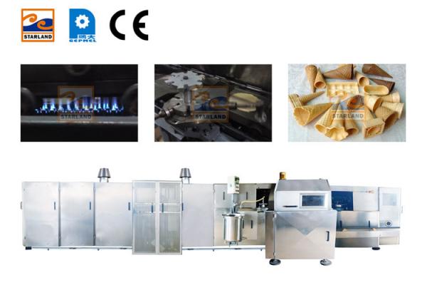 6kg/hour Ice Cream Cone Wafer Biscuit Making Machine