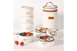 China Leak-proof Metal Bento Lunch Box With Independent Sealing And Ventilation supplier