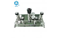 China AFK Panel Gas Pressure Regulator Stainless Steel Manual Double Side Air Supply supplier