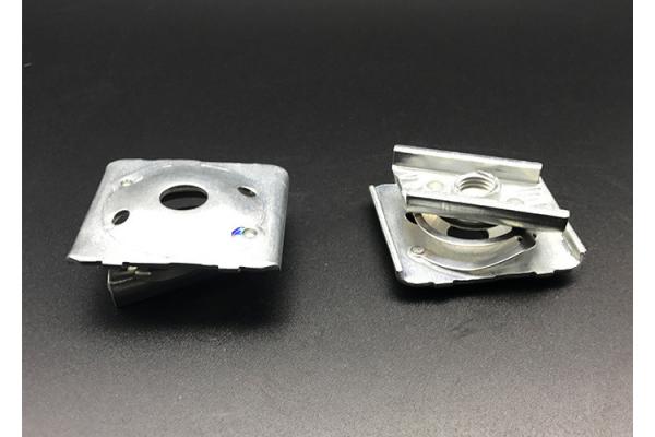 Rapid Strut Slide Nut Zinc Plated Combo Spring Nut with Washer