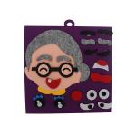 Ecofriendly 100 Handmade Foldable  Multi Color Felt Child Kids Educational Board Toy for sale
