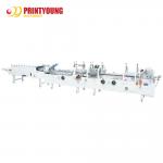 ZH-800G Paper Feeding Cold Glue Olive Oil 4.5KW Box Folding Machine for sale