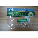 Food Grade Transparent Fresh Fruit Vegetable Plastic Storage Zipper Packaging Bag for sale