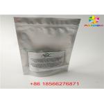 Glossy Silver Stand Up Pouch Aluminium Foil Packaging Bag Clear Plastic Material for sale