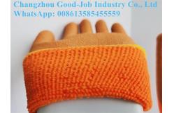 China Winter Thermal Flocking Protective Work Gloves Cold Resistant Foam Latex supplier